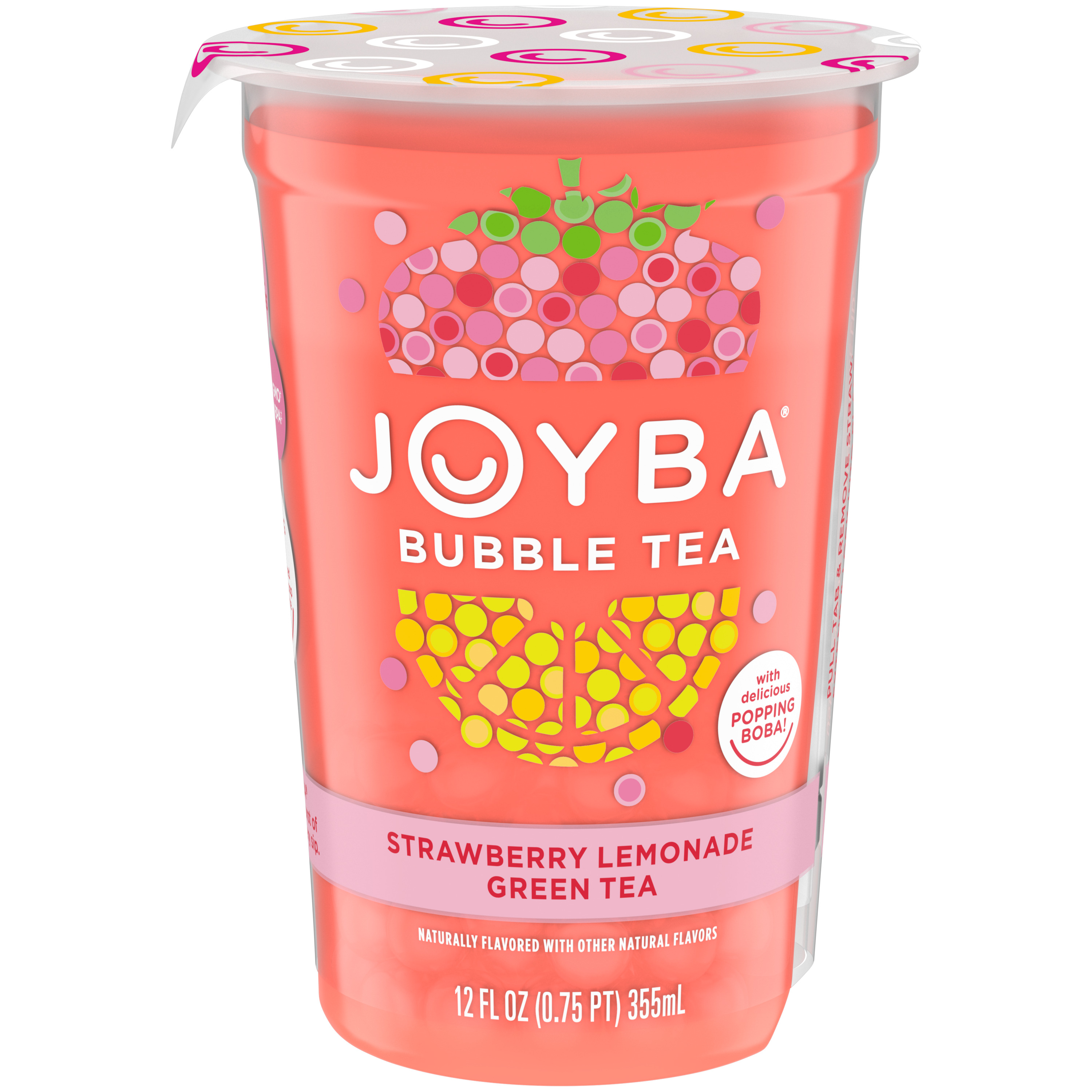 JOYBA® Bubble Tea Strawberry Lemonade Green Tea Del Monte Food Service
